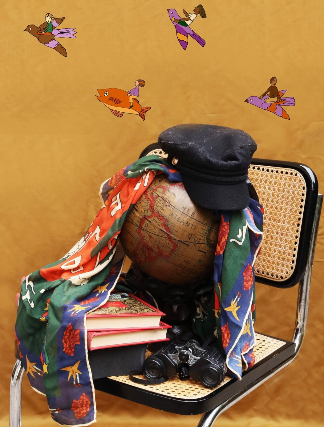 Circle of Life Modal Scarf
