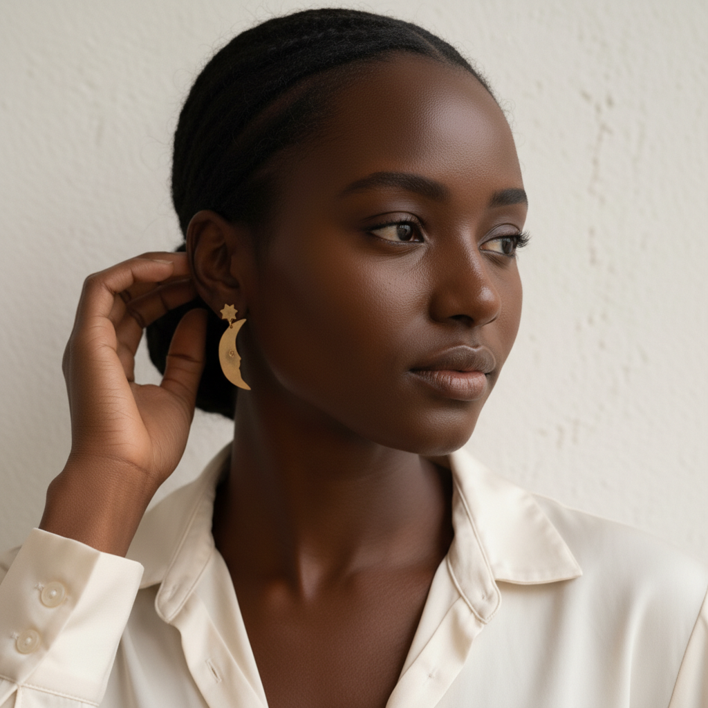 Moon Earrings