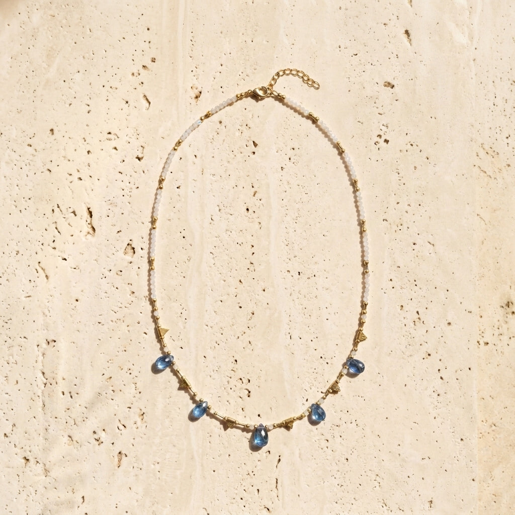 Bosphorus Blue Drops Necklace