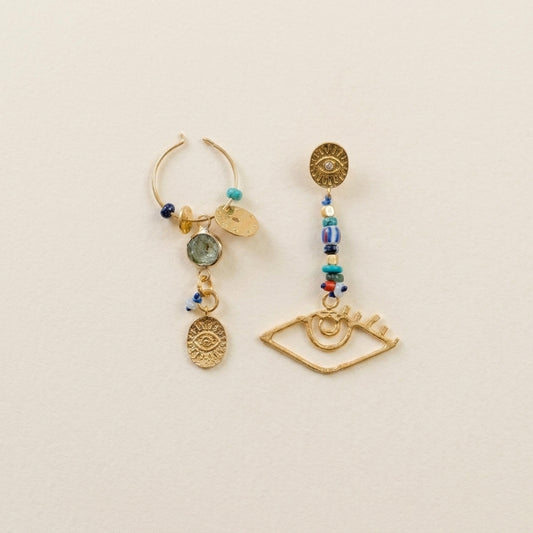 Aegean Eye Earrings