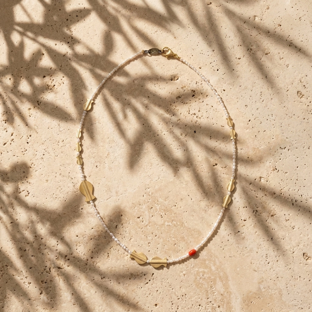 Eminönü Golden Catch Necklace