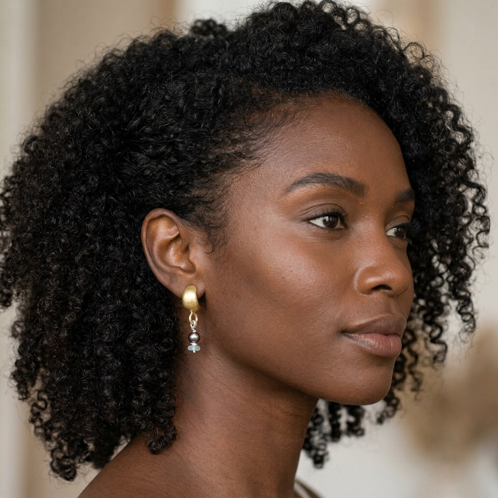 Pearl Tide Drop Earrings