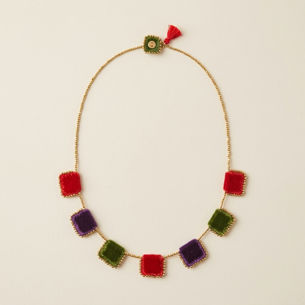 Mosaic Muska Necklace
