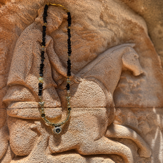 Midnight Crescent Necklace