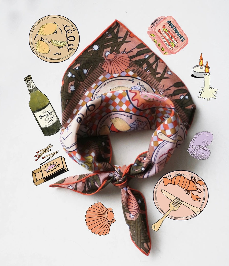Funday Silk Bandana