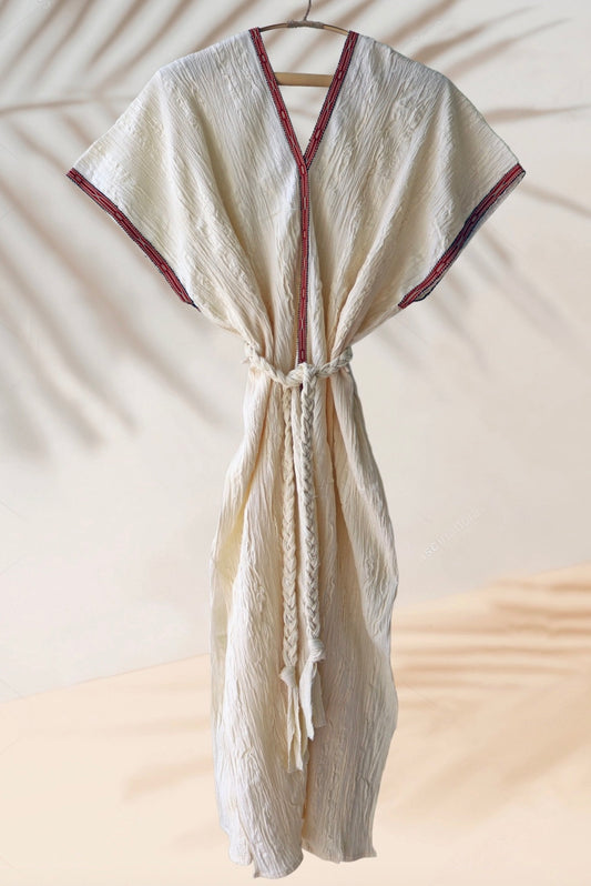 Handwoven Caftan Dress