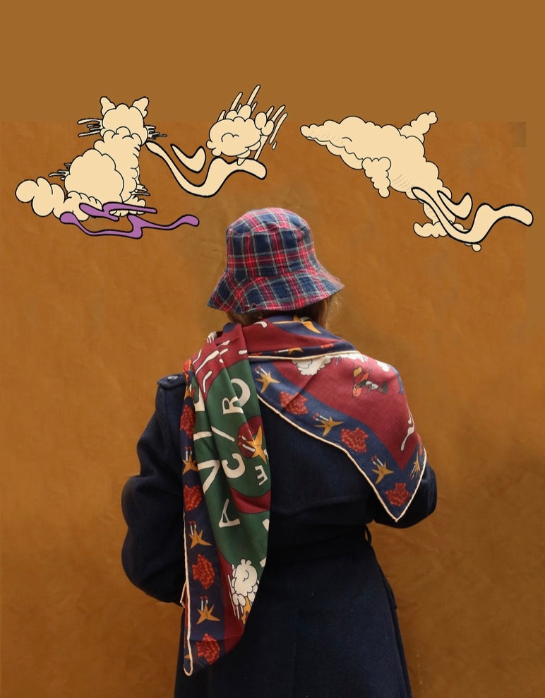 Circle of Life  Modal Scarf