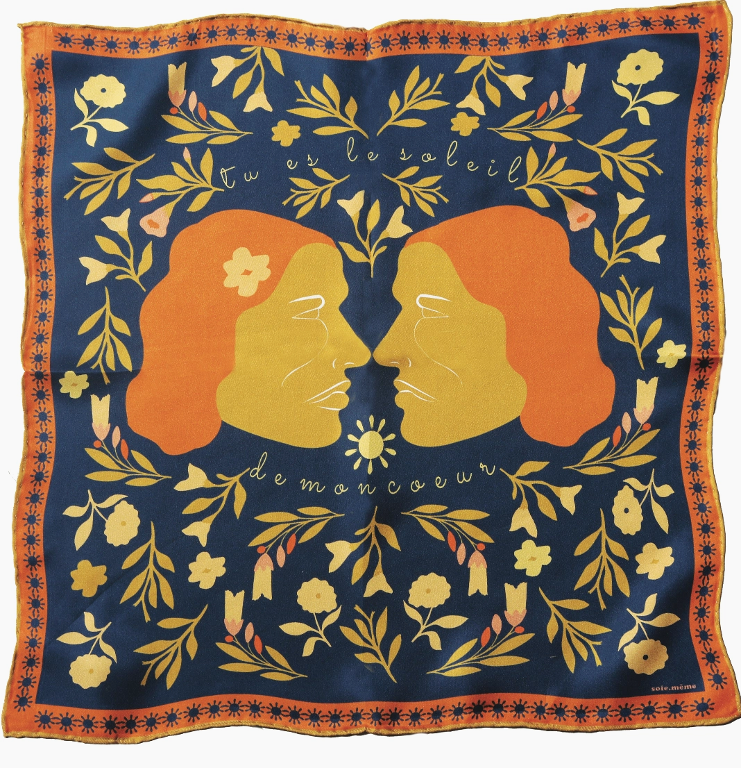 Sunshine People Silk Bandana