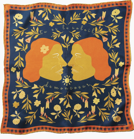 Sunshine People Silk Bandana
