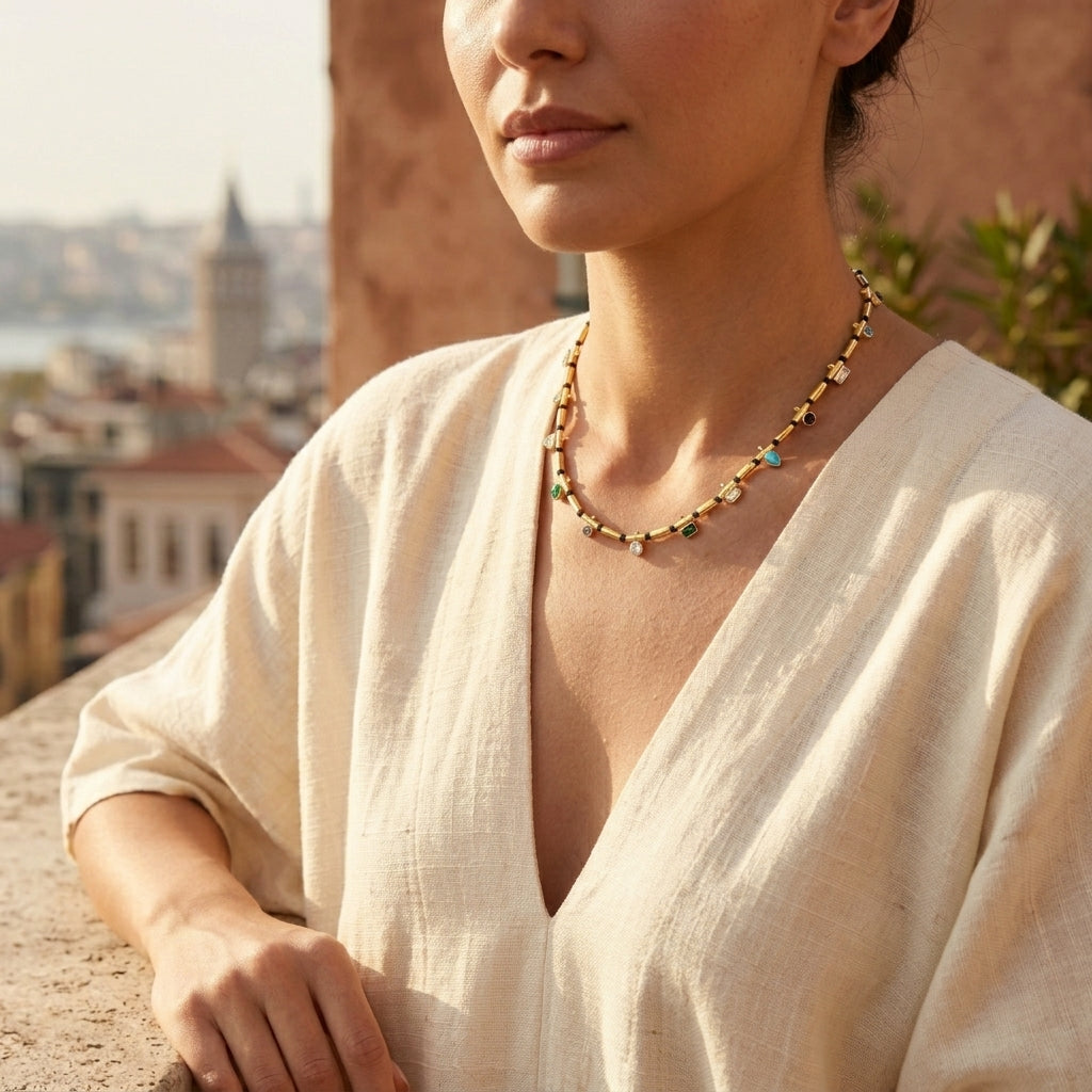 Istanbul Starline Necklace