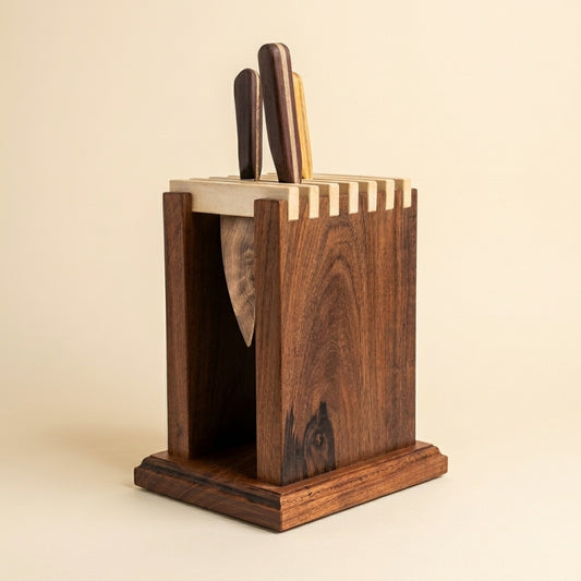 Harvest Grain Knife Block