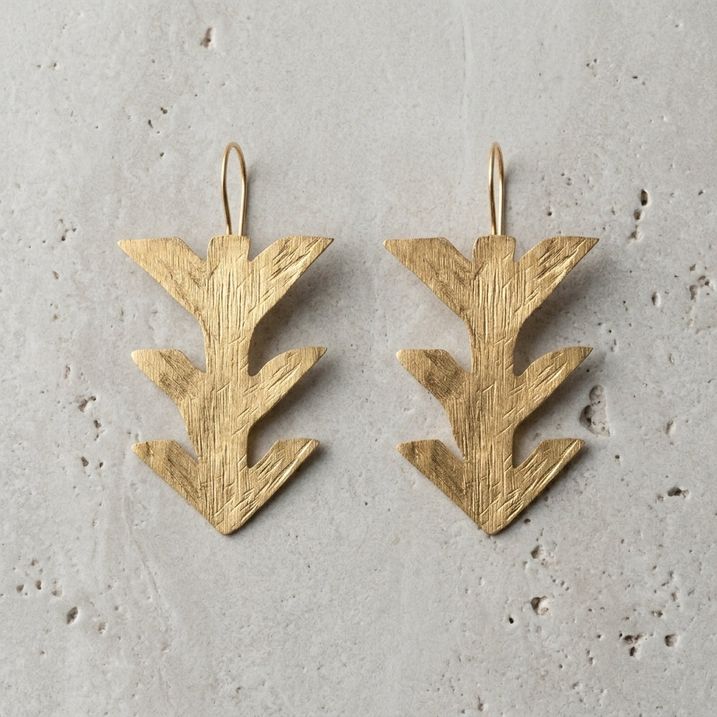 Hayat Ağacı Earrings