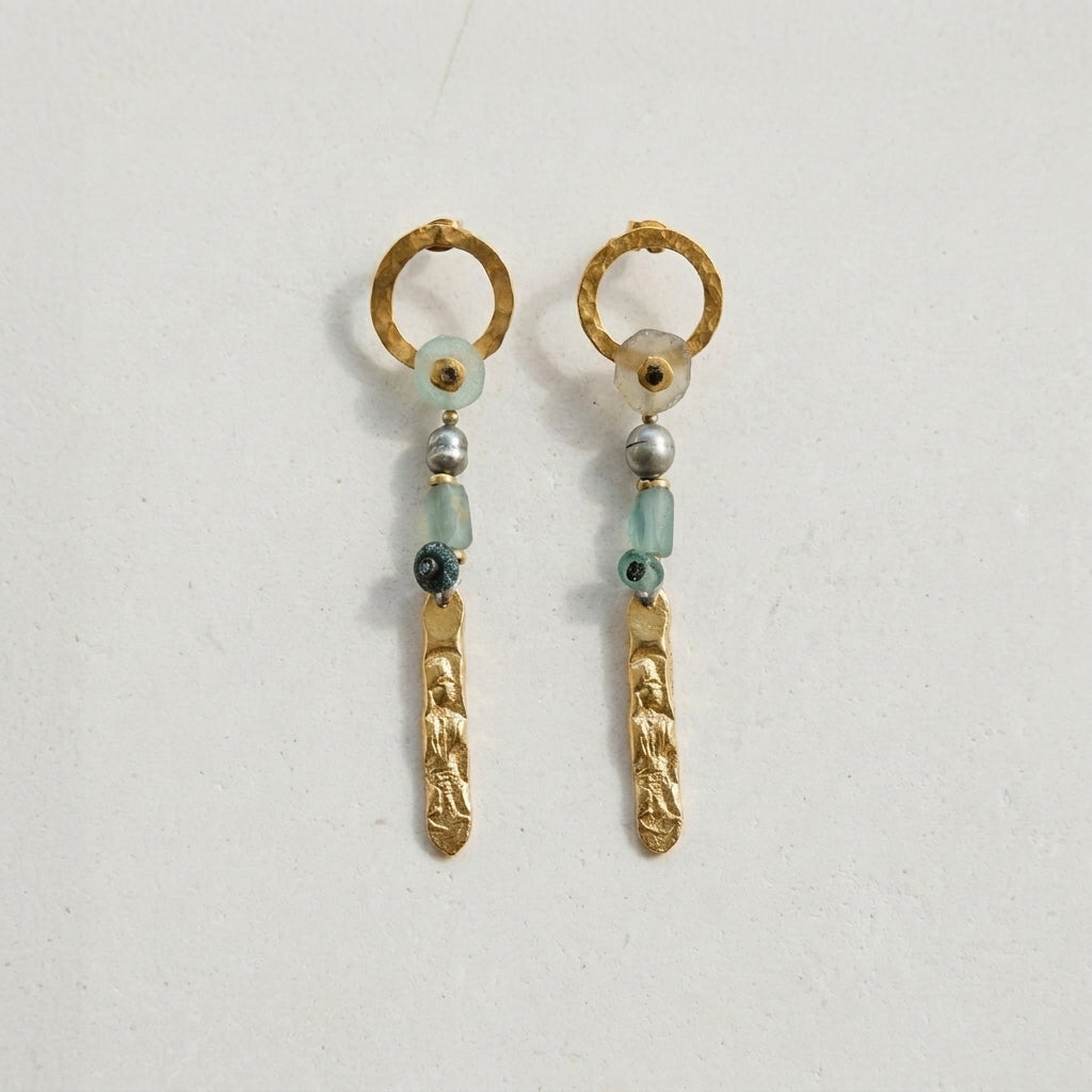 Roman Glasses Earrings