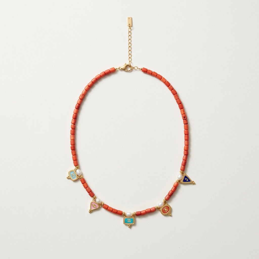 Anatolian Charm Strand Necklace