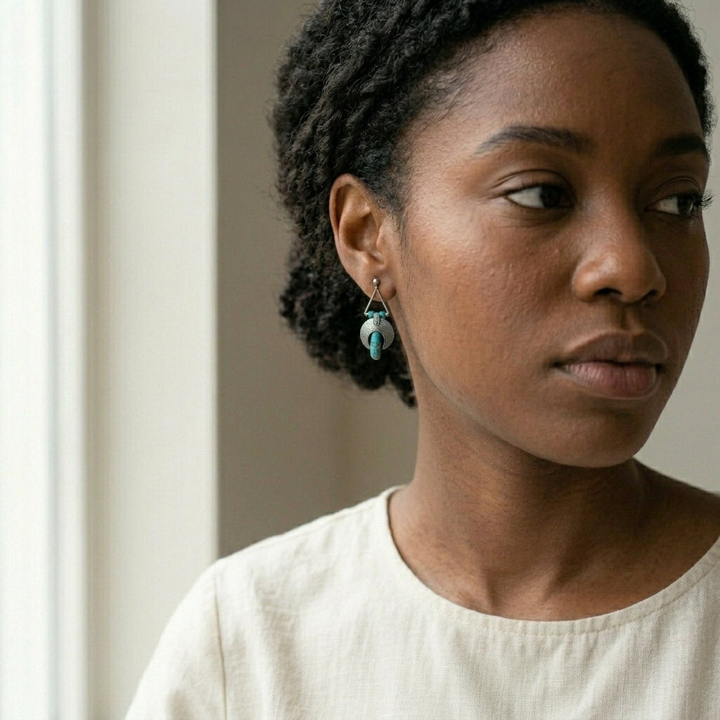 Anatolian Arc Drop Earrings