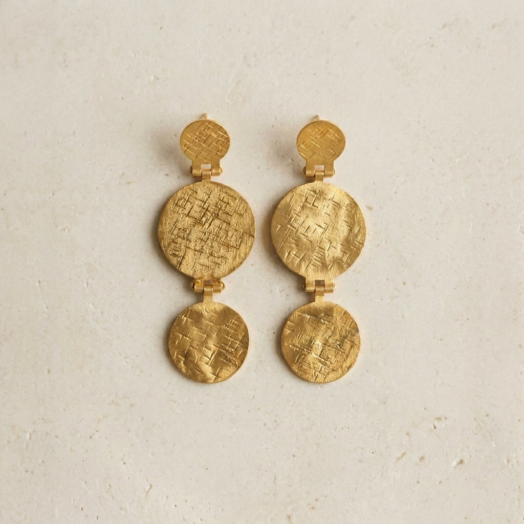 Istanbul Echo Discs Earrings
