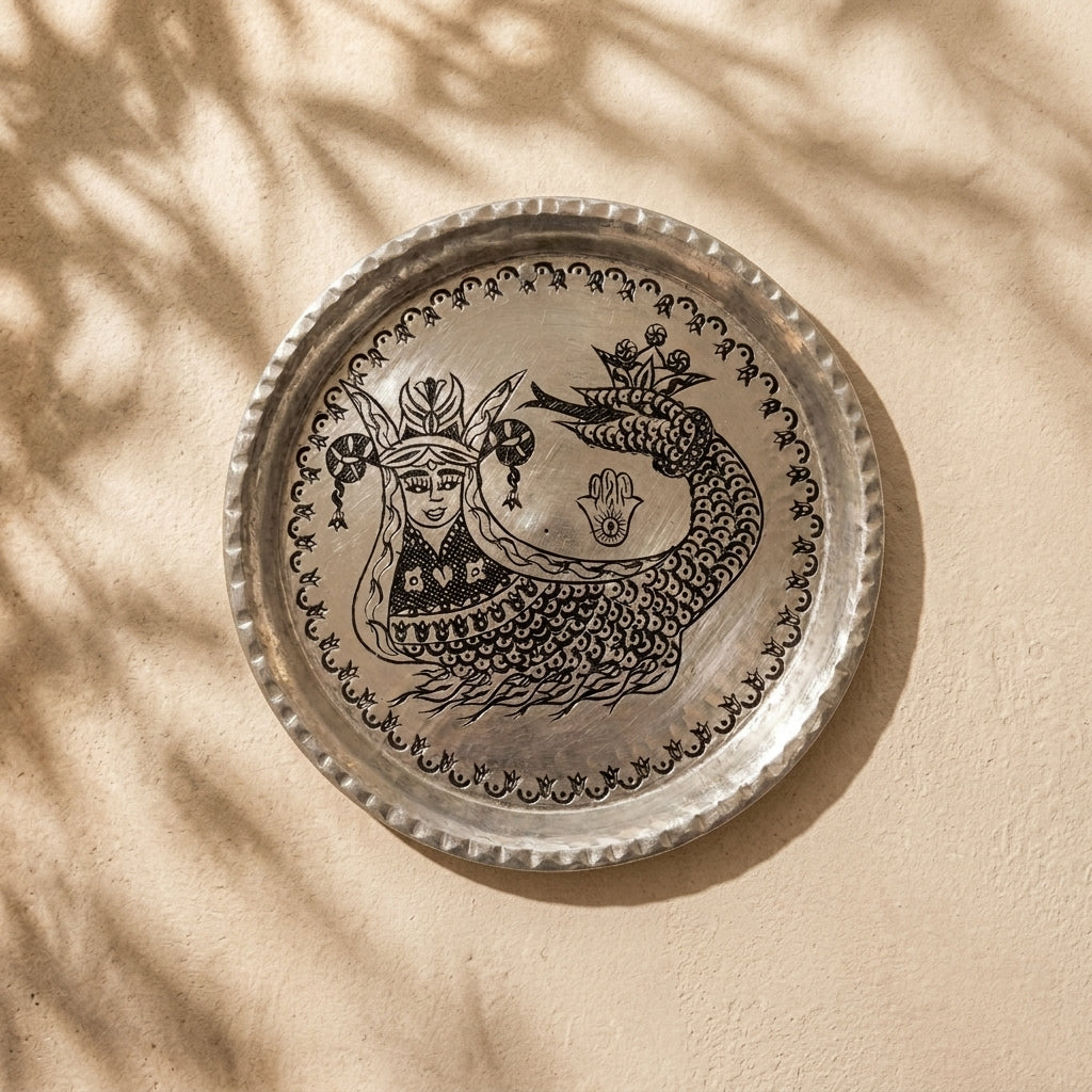 Shahmaran Copper Tray