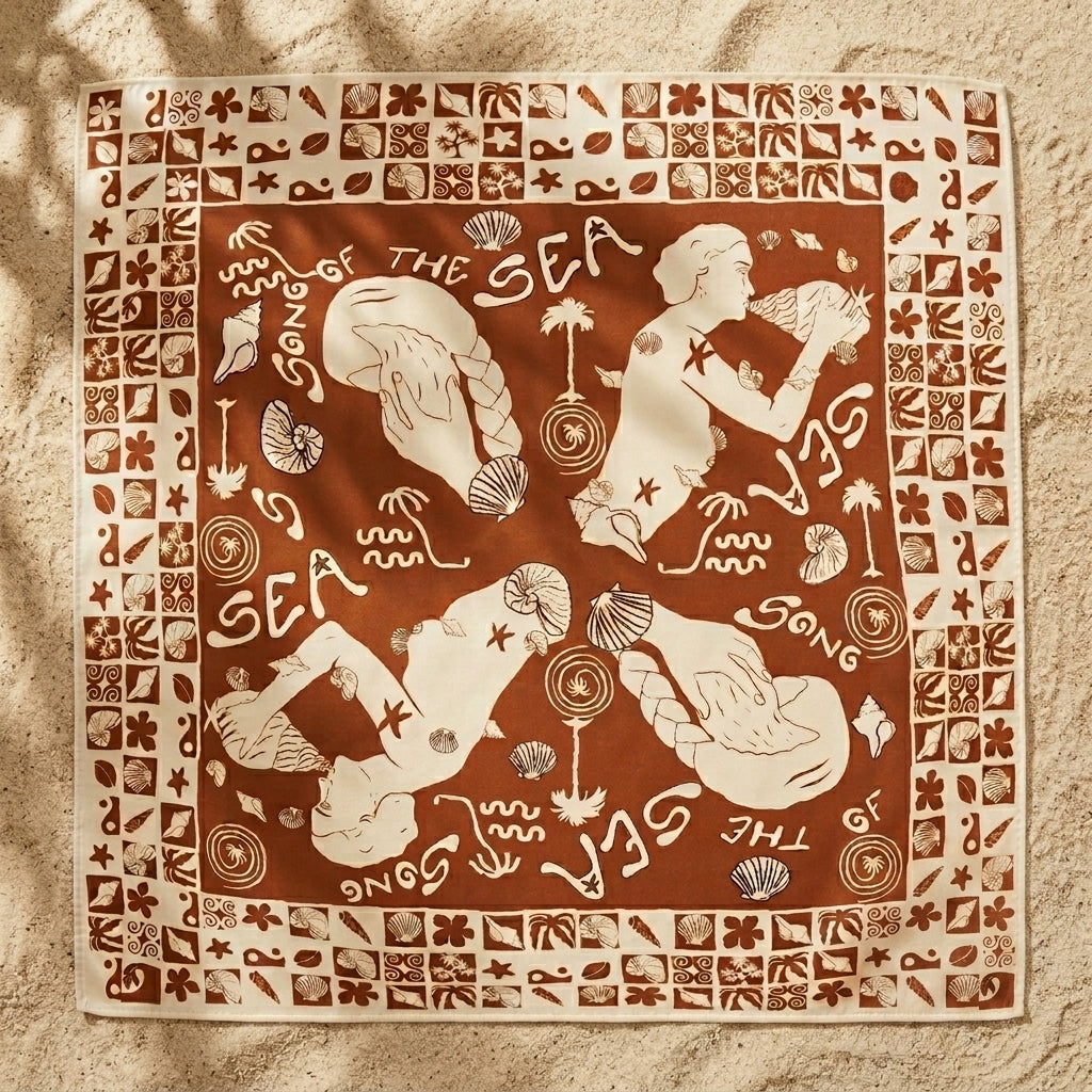 Song of the Sea Cotton Scarf