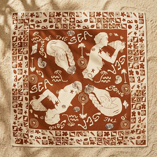 Song of the Sea Cotton Scarf