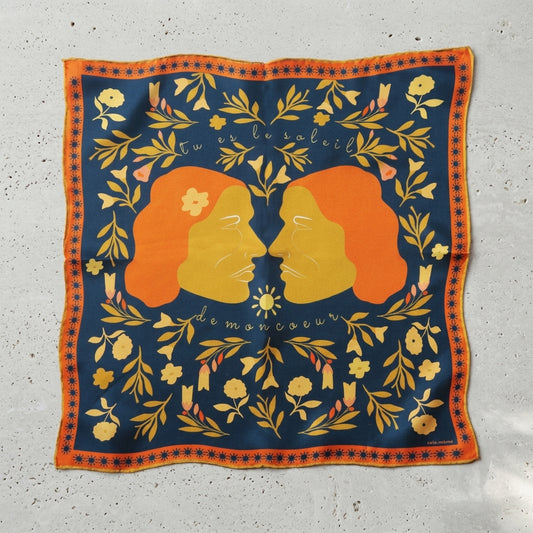 Sunshine People Silk Bandana