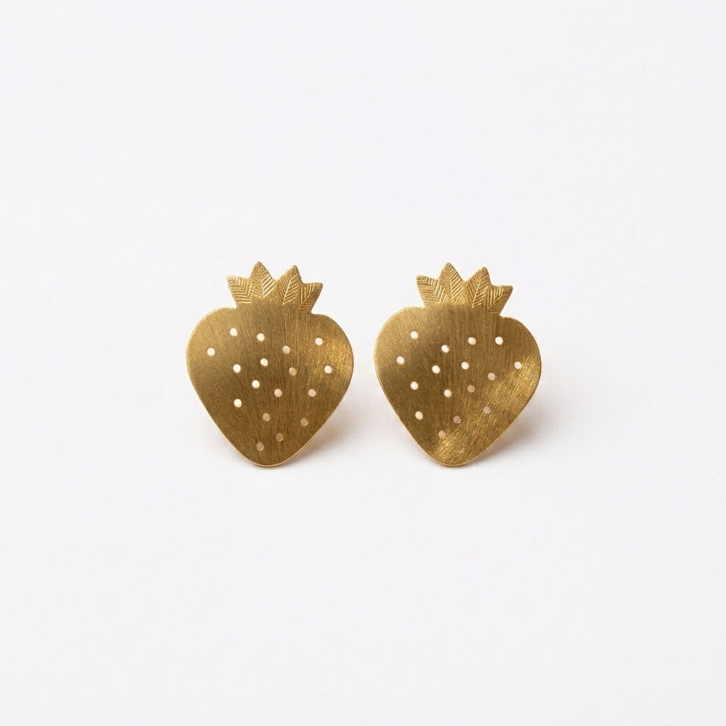 Strawberry Stud Earrings
