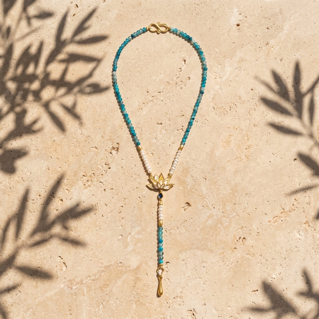 Ocean Lotus Necklace