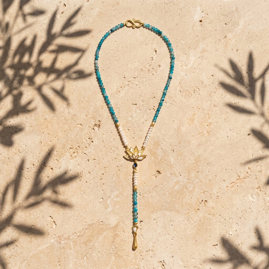 Ocean Lotus Necklace