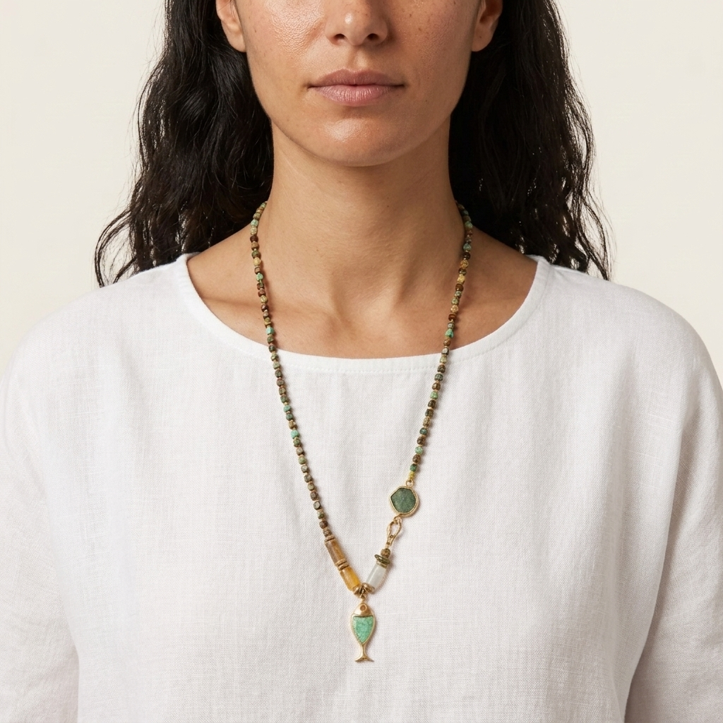 Aegean Talisman Necklace