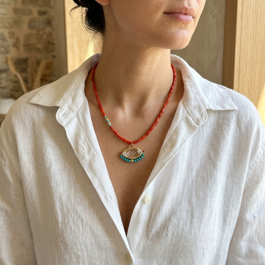 Anatolian Mystic Eye Necklace